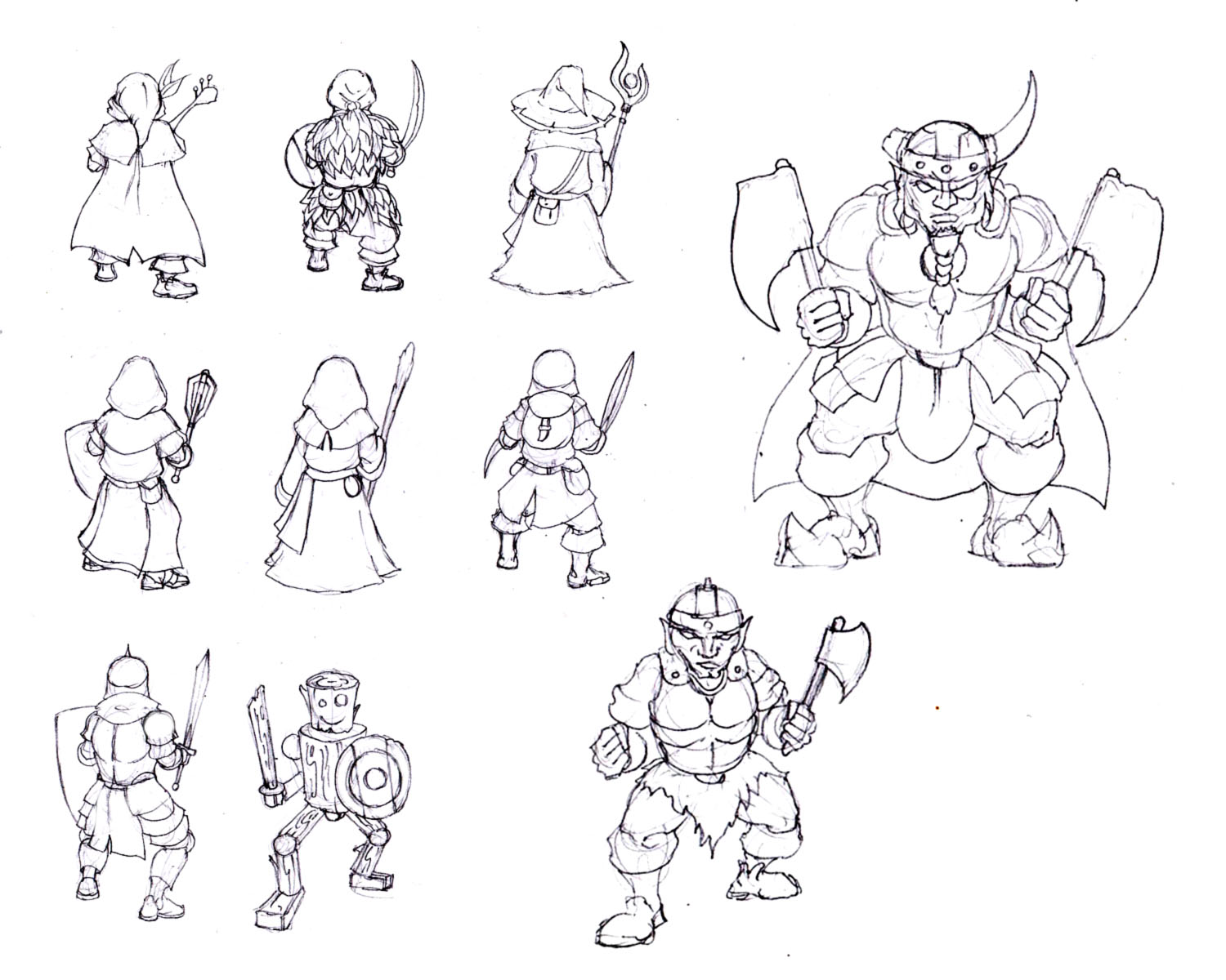 Character sketches